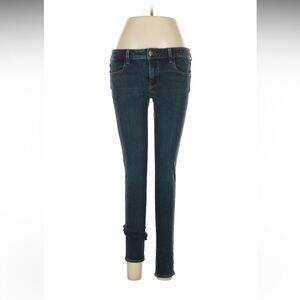 American Eagle Outfitters Blue Skinny Jeans Classic Fit